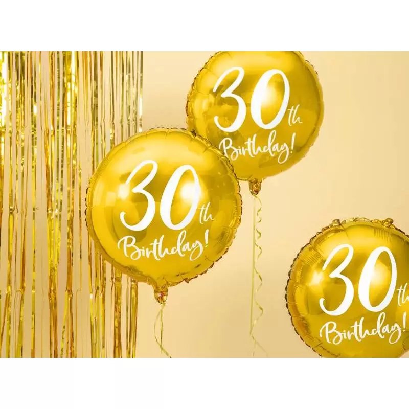 Foil oro 30 anni