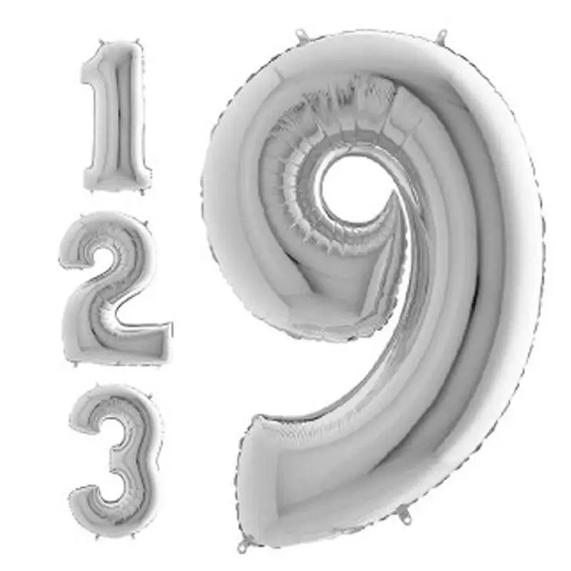 Foil argento numero