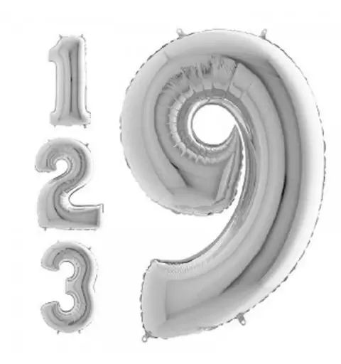 Foil argento numero