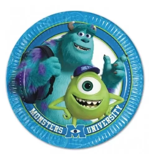 COORDINATO TAVOLA FESTA BAMBINO MONSTERS UNIVERSITY