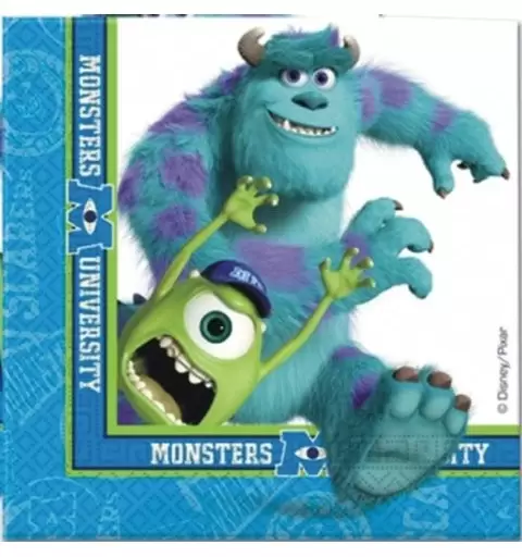 COORDINATO TAVOLA FESTA BAMBINO MONSTERS UNIVERSITY