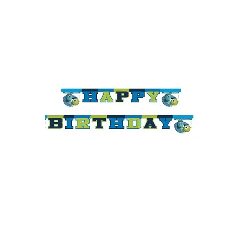 COORDINATO TAVOLA FESTA BAMBINO MONSTERS UNIVERSITY