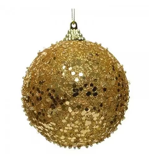 PALLINA ORO GLITTER KM-45764 - 1 PZ