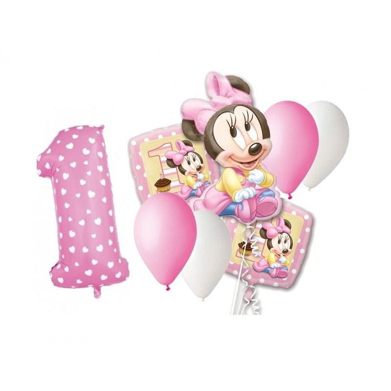BOUQUET PALLONCINI MINNIE BABY N 4 