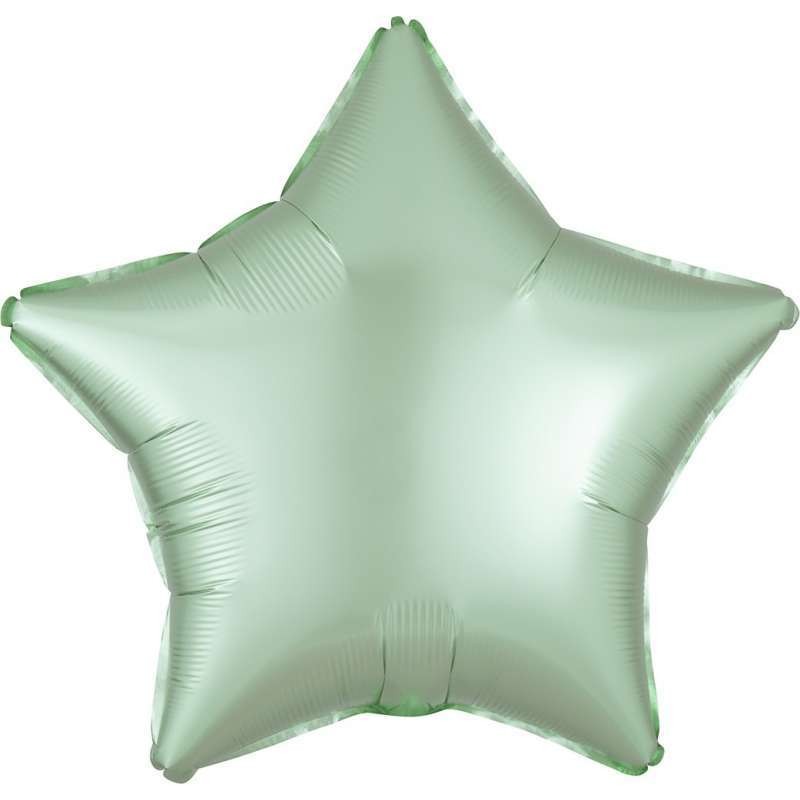 Foil stella mint green