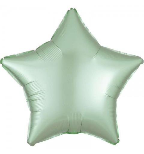 Foil stella mint green