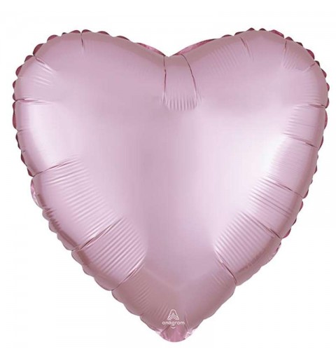 Foil cuore pastel pink