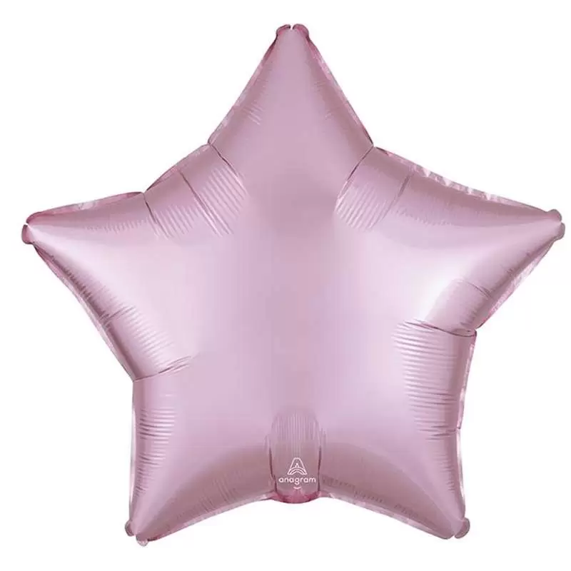 Foil stella pastel pink satinato