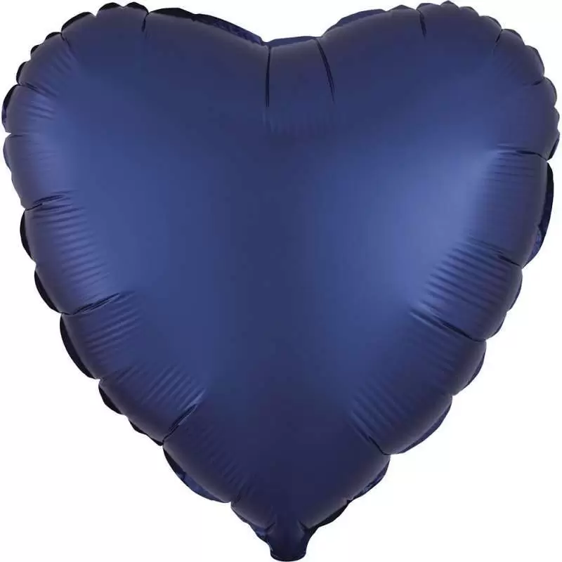 Foil cuore navy