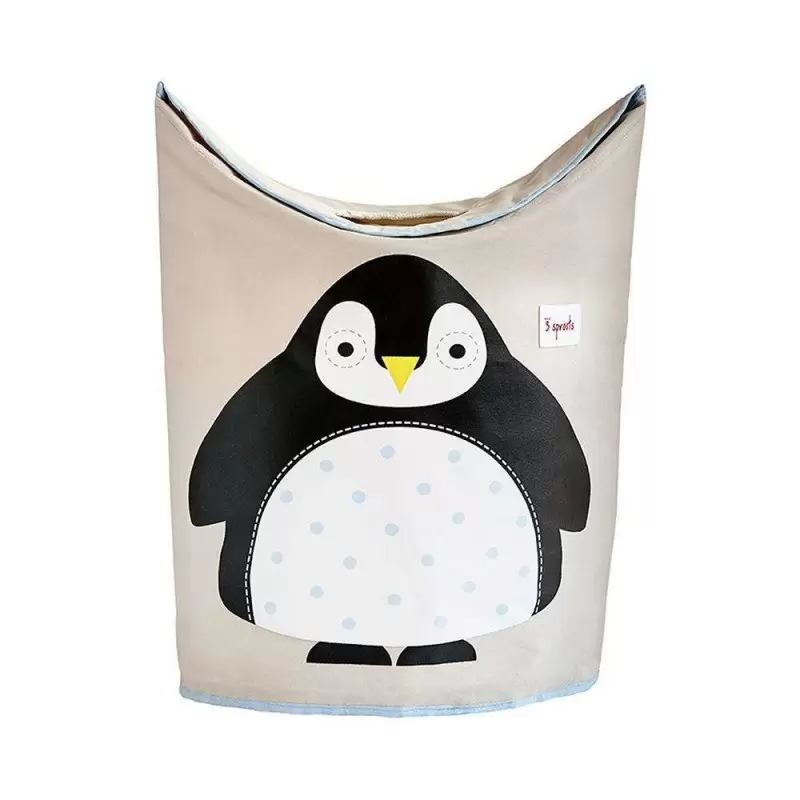 Cesto portabiancheria pinguino