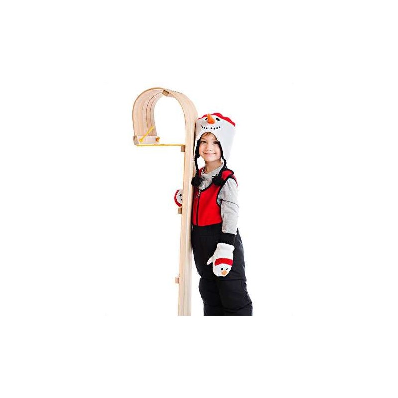 Cappellino pinguino pupazzo reversibile