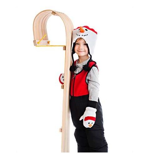 Cappellino pinguino pupazzo reversibile