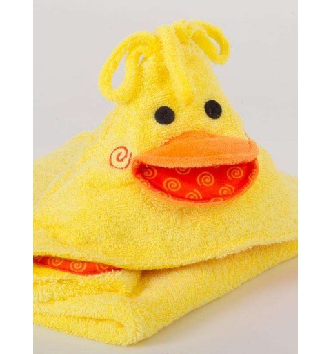 Asciugamano paperotto giallo