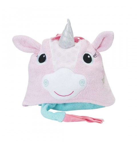 Asciugamano unicorno con cappuccio