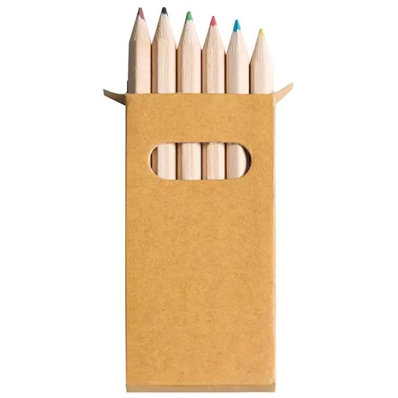 Astuccio 6 mini pastelli