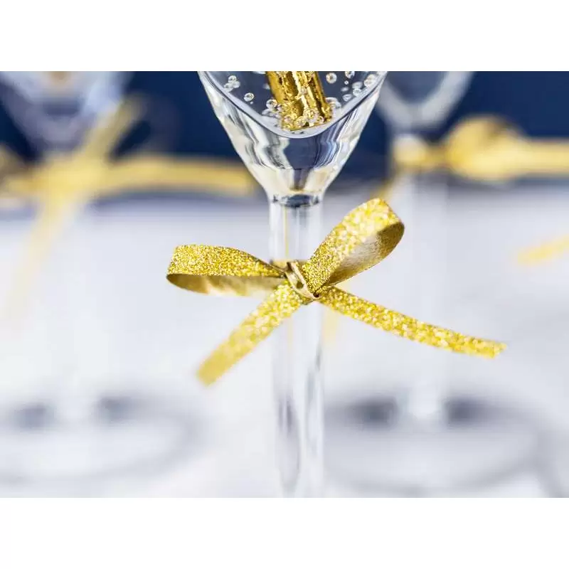 Nastrino oro glitter