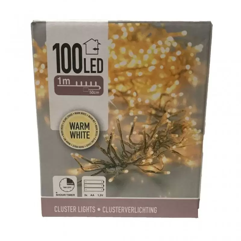 Filo luci led bianco caldo
