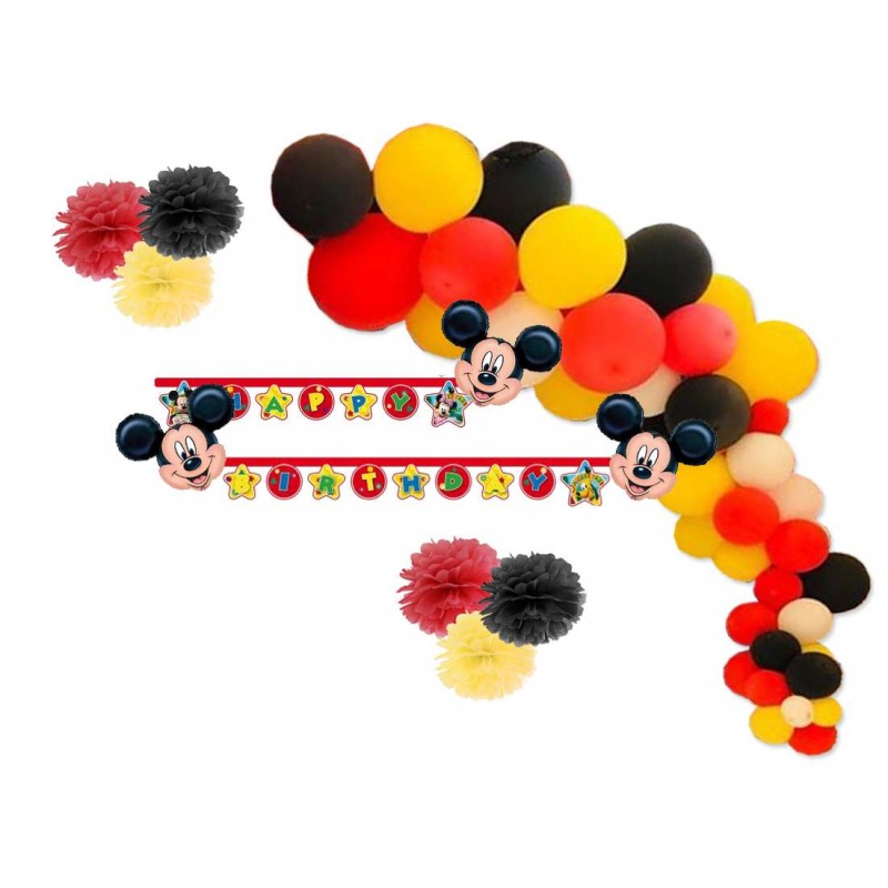 Arco di palloncini fai da te Topolino