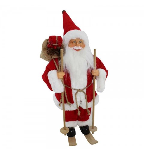 Babbo Natale con sci piccolo