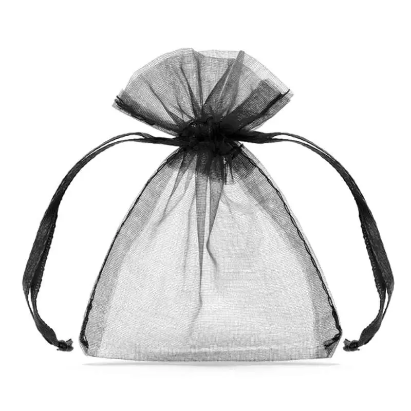Sacchetti neri organza