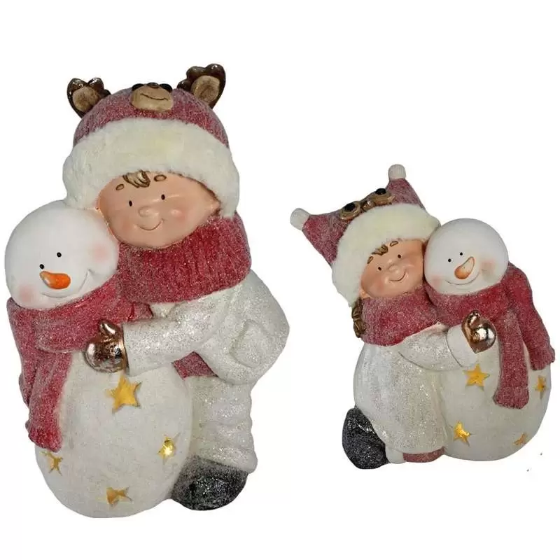 Bambino di terracotta led