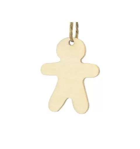 Gift tags natalizi di legno