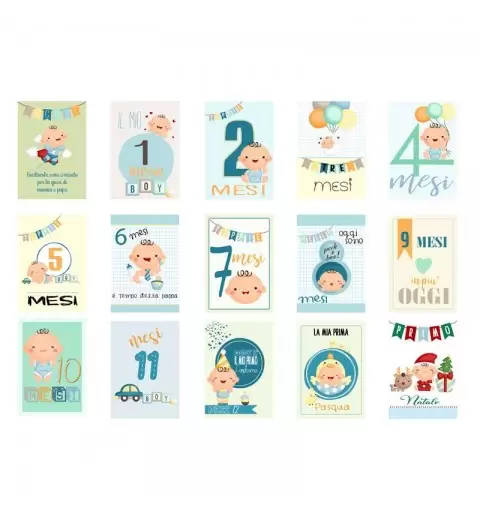 Carte segnatappe neonato