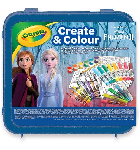 Valigetta Frozen 2 crea & colora Crayola