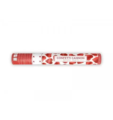 Tubo spara cuori rossi