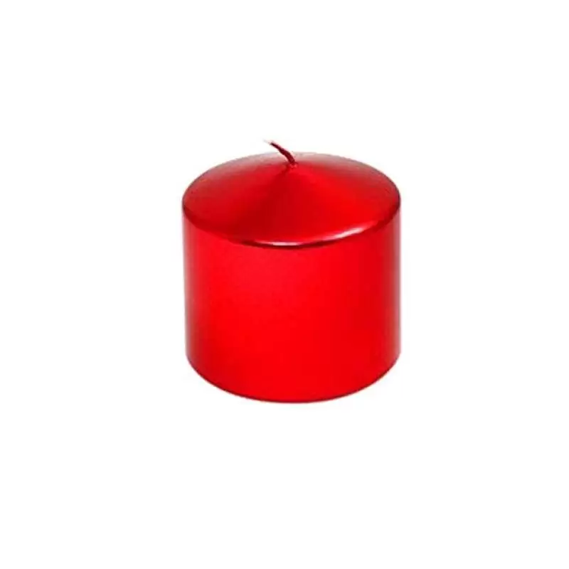Candela rossa pillar