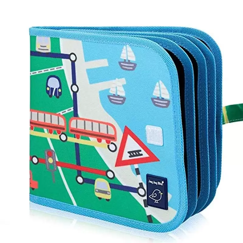 Quaderno lavagna treno riutilizzabile