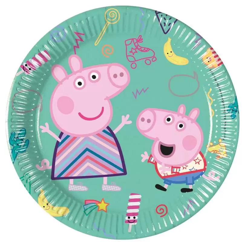 Piattini per il dolce Peppa Pig new