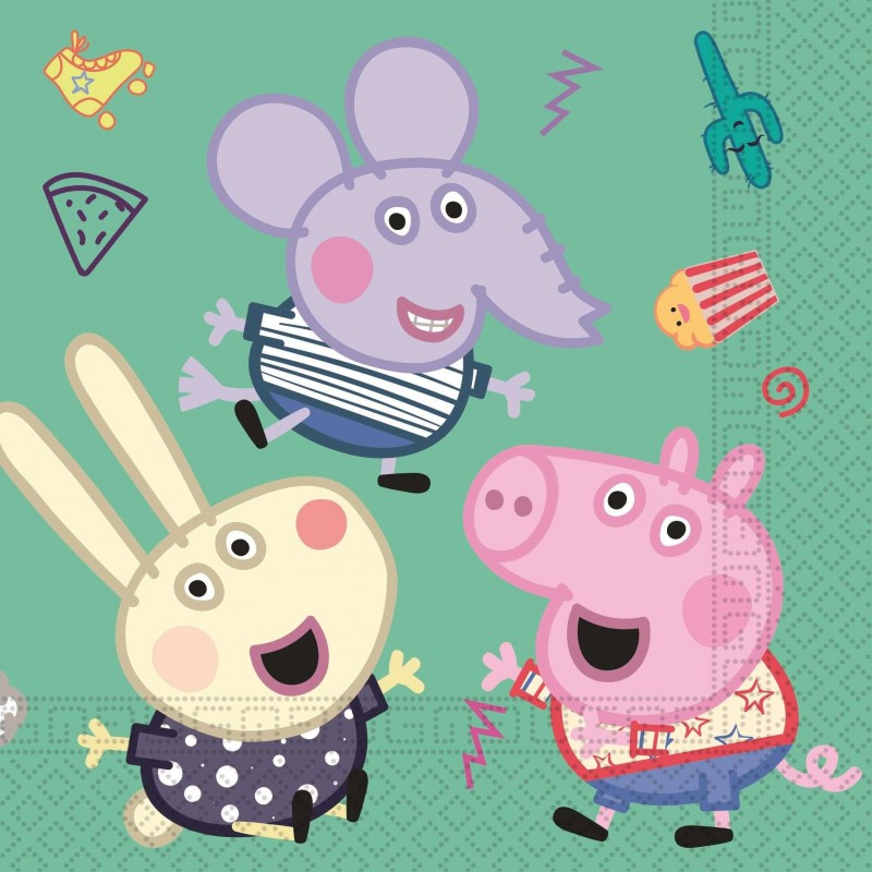 SET COMPLEANNO BAMBINA PEPPA PIG 30 PERSONE
