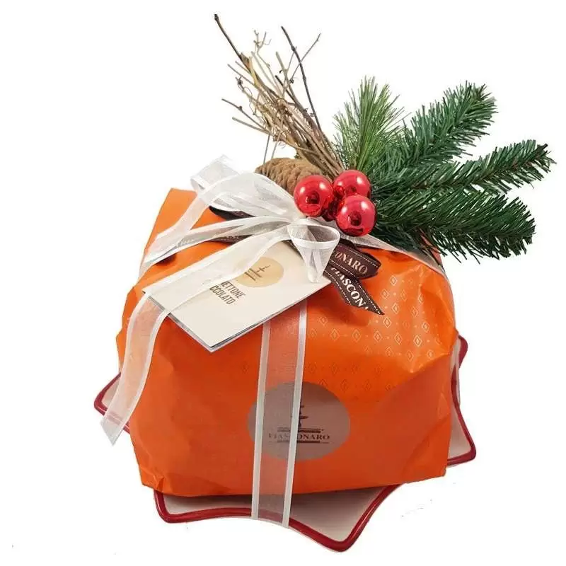 Panettone al cioccolato da regalare