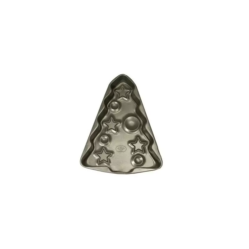 N850 TEGLIA STAMPO TORTIERA FORMA ALBERO NATALE  ANTIADERENTE VESPA