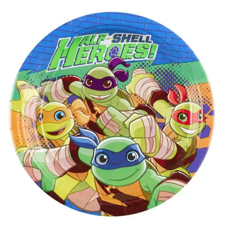 PIATTINI DESSERT BABY TARTARGHE NINJA - 40 PZ