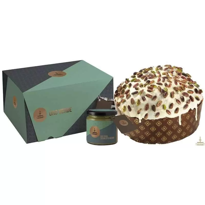 Panettoni da regalare con buste e shopper