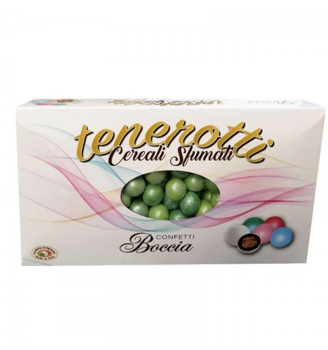 Confetti Buratti nocciole perle verdi 500 gr - Confetti & Bomboniere