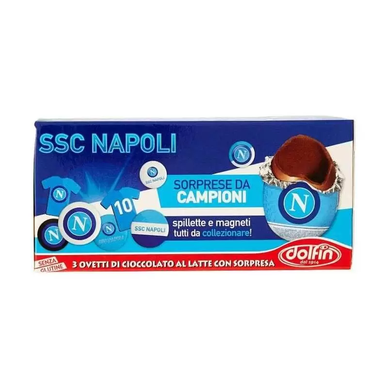 Ovetti SSC Napoli cioccolato al latte