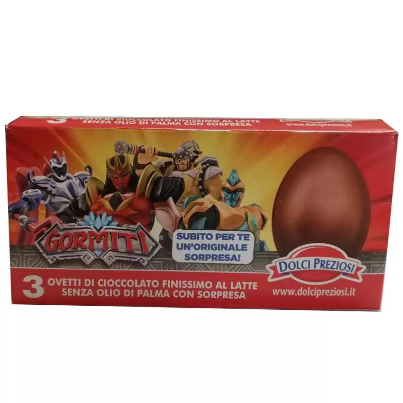 Ovetti Gormiti di cioccolato