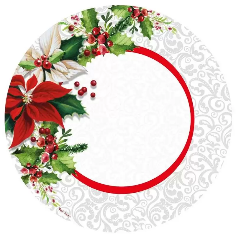 Piatti splendido Natale