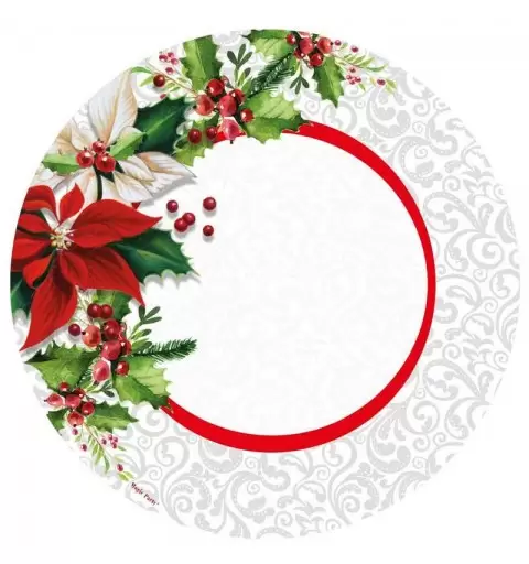 Piatti splendido Natale