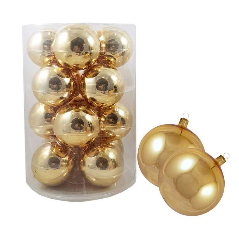 Palline oro di Natale