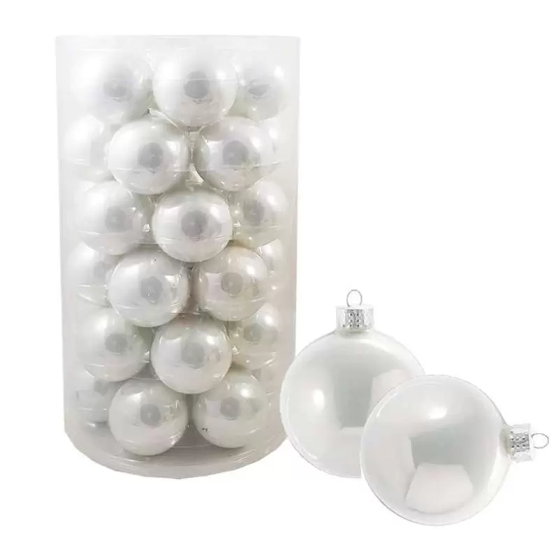 Palline bianche 10 cm