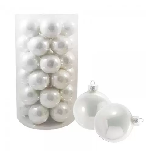 Palline bianche 10 cm