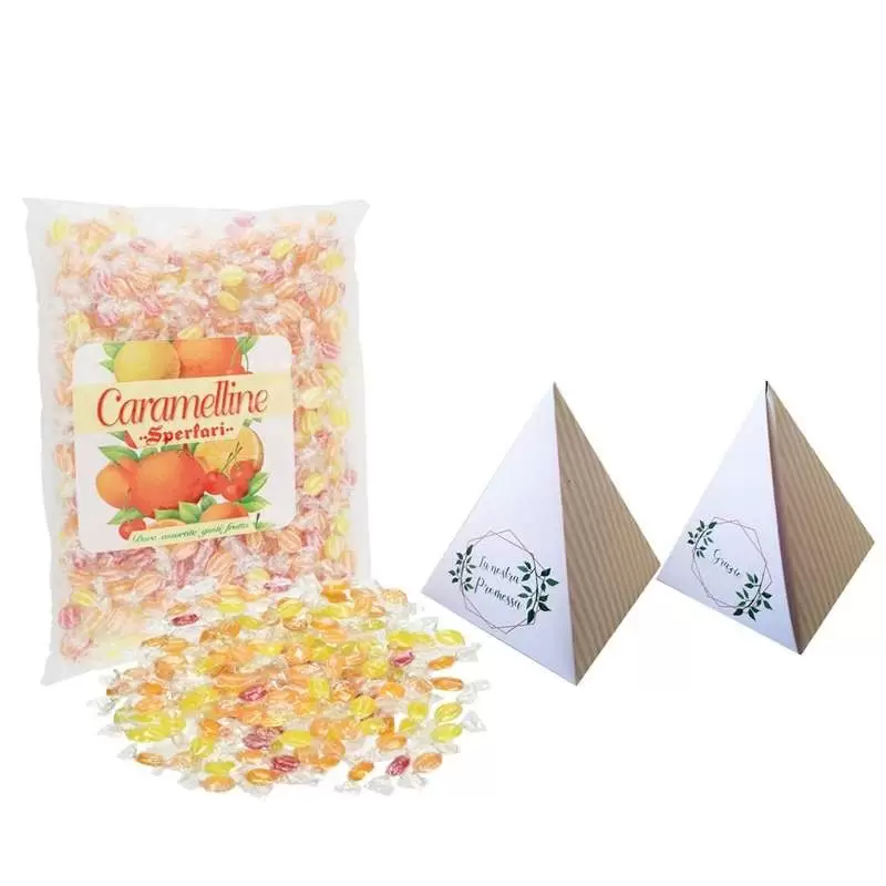 Scatoline promessa con caramelline