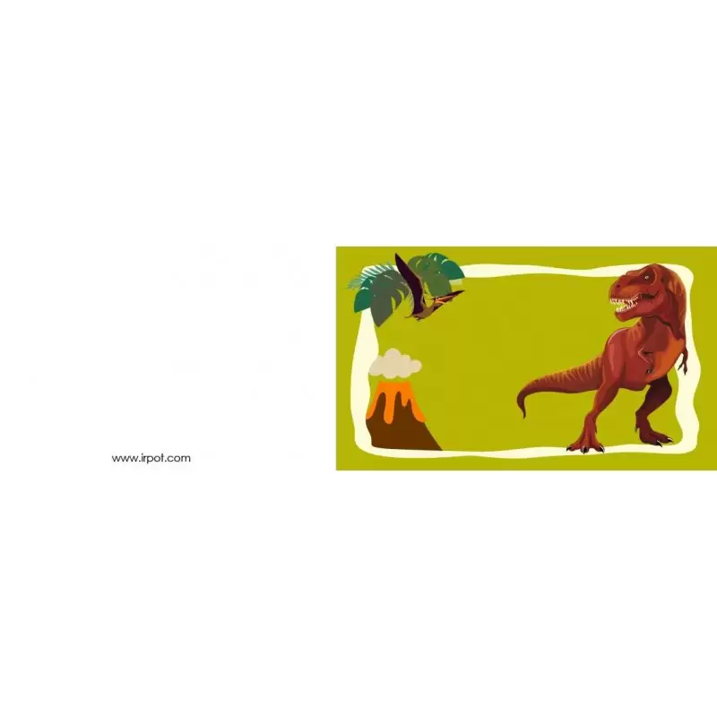 Bigliettini dinosauri