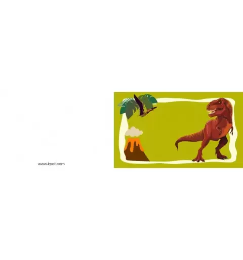 Bigliettini dinosauri
