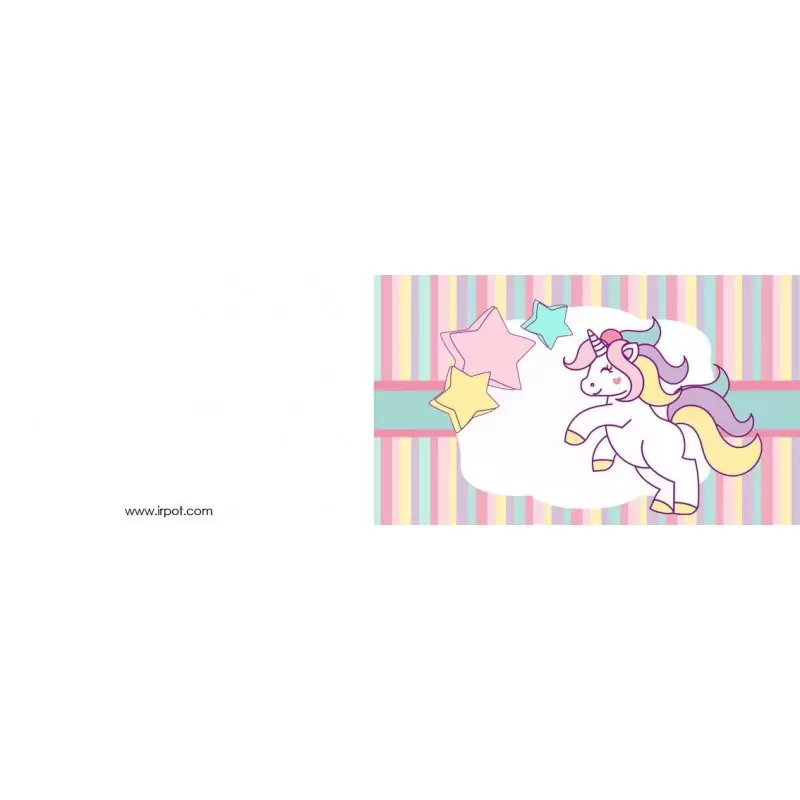 Bigliettini magic unicorn
