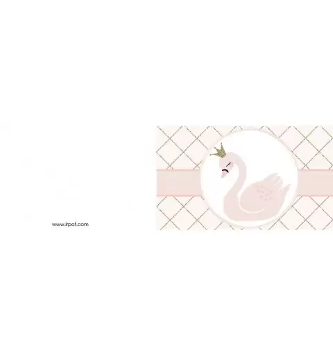 Bigliettini cigno swan